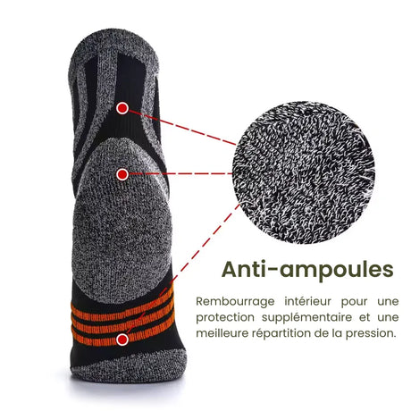 TrailSock™ - Chaussettes de trail running tige mid