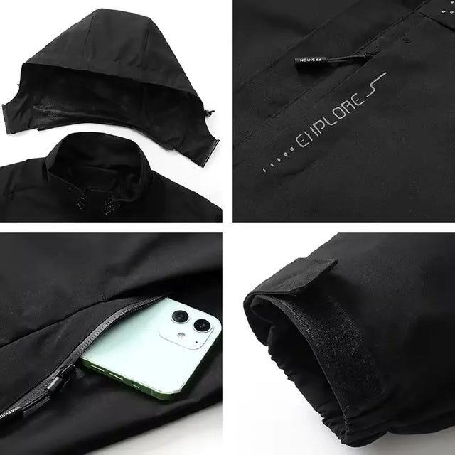 ExploreTrek™ - Veste de randonnée avec membrane imperméable homme