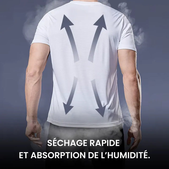 RunShort™ - T-shirt multi-sports séchage ultra-rapide