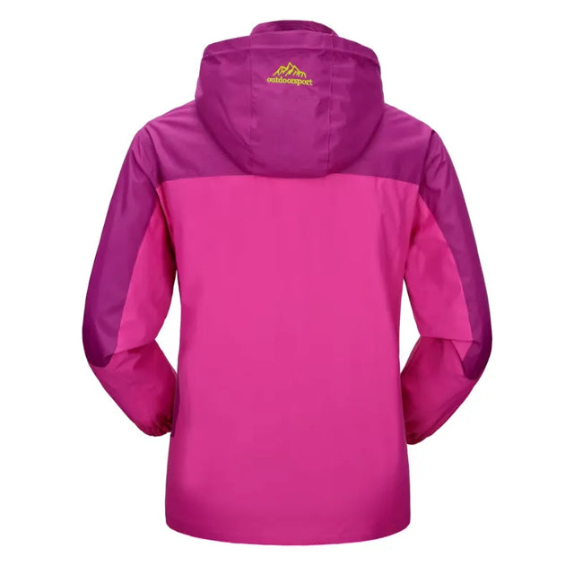 OutdoorSport™ - Veste de randonnée femme avec membrane imperméable