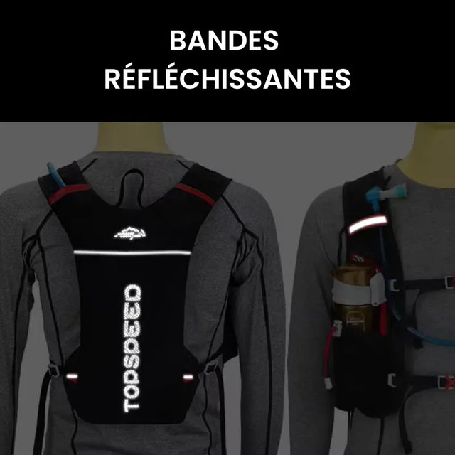 TopSpeed™ - Gilet Trail Running avec gourde 2L intégrée