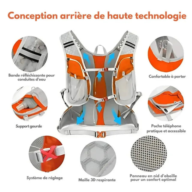 TrailRider™ - Sac à dos multifonctions outdoor