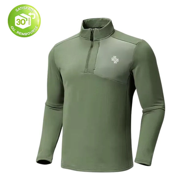 SBWL FIT™ - T-shirt à manches longues à zip ultra-léger et respirant