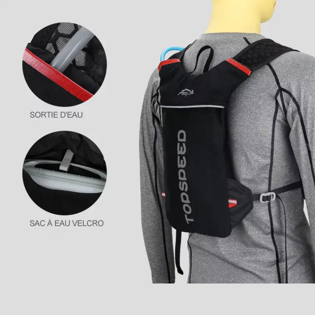 TopSpeed™ - Gilet Trail Running avec gourde 2L intégrée