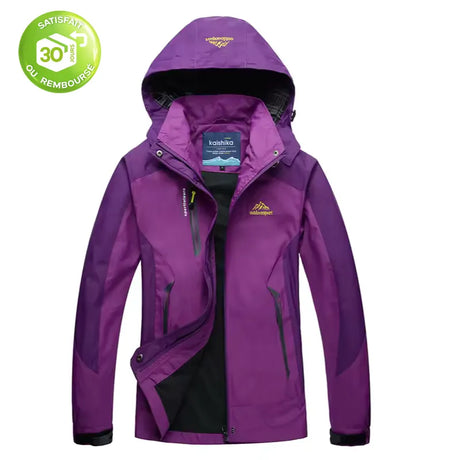 OutdoorSport™ - Veste de randonnée femme avec membrane imperméable