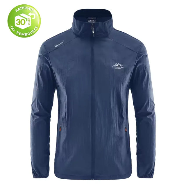 OutdoorTop™ - Veste de trail imperméable et coupe-vent Membrane Ultra5 SLIM