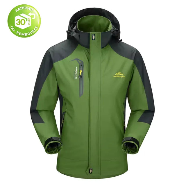 OutdoorSport™ - Veste de randonnée homme avec membrane imperméable