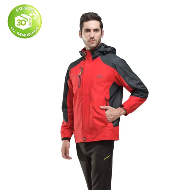 OutdoorSport™ - Veste de randonnée homme avec membrane imperméable