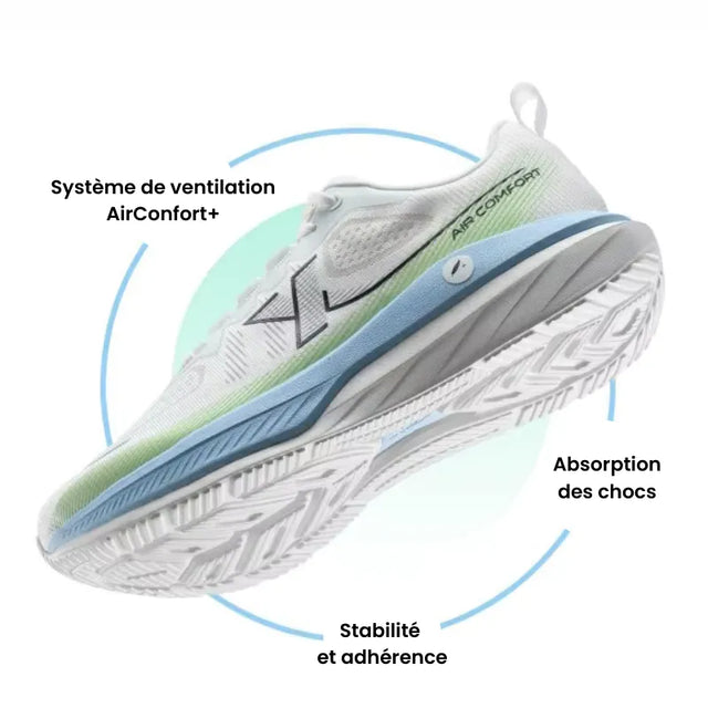 Xstep AirConfort+™ - Chaussures de running mixtes sur route