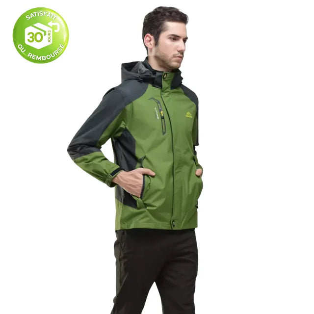 OutdoorSport™ - Veste de randonnée homme avec membrane imperméable